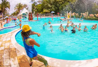 Piscinas do parque